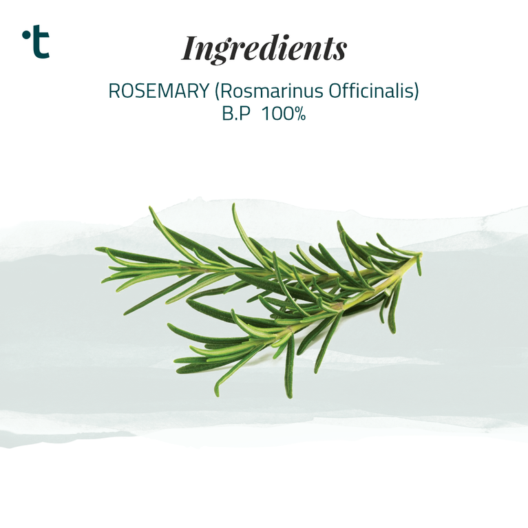 Premium quality rosemary oil for skincare