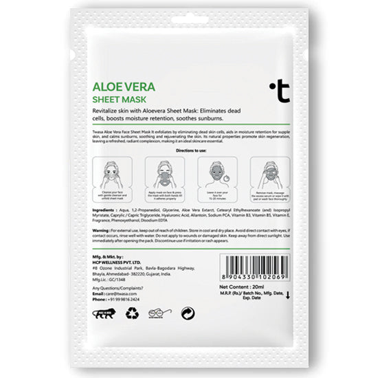 Aloe Vera Sheet Mask