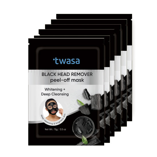 Activated Charcoal Peel Off Mask for Blackheads, Detoxifying & Deep Cleansing, Rejuvenating Face Mask