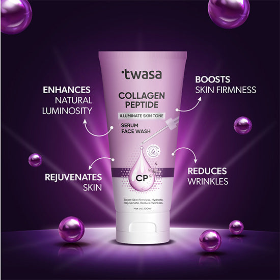 Twasa best collagen face wash for daily skincare routine