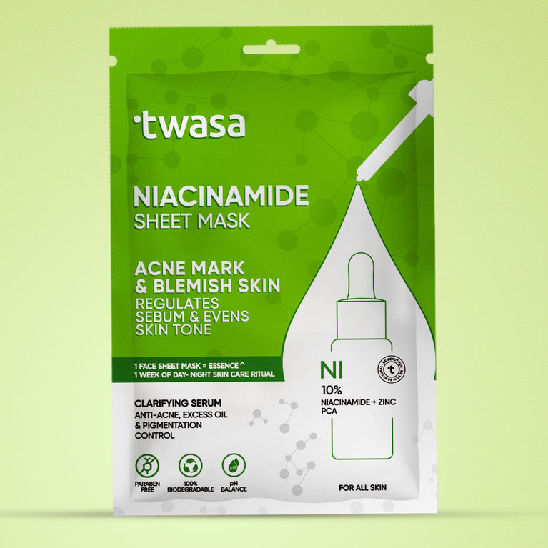 Buy Korean niacinamide sheet mask online in India – Skin care essential