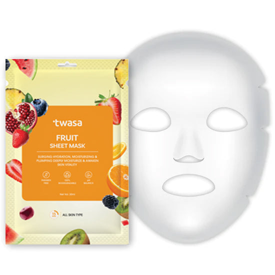 Fruit Sheet Mask for Dry Skin