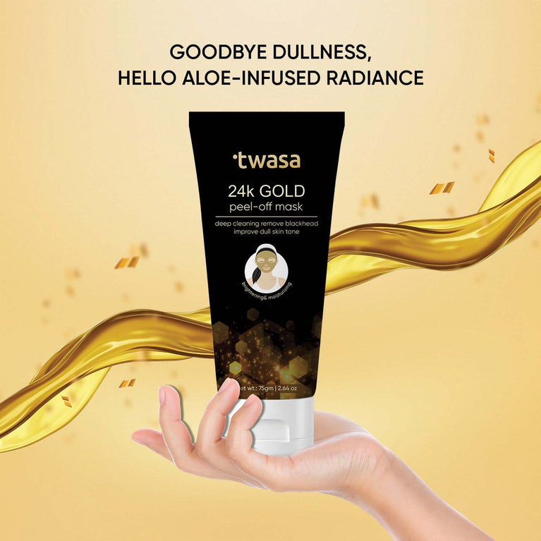 Gold Peel Off Mask for blackhead care, deep cleansing and dull skin
