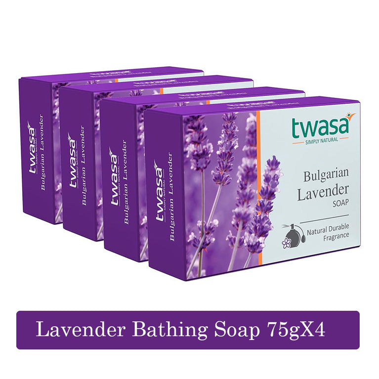 Premium lavender scented soap suitable for face and body use