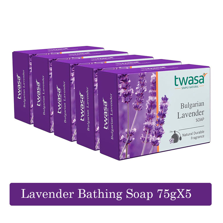 Lavender body soap with moisturizing formula for all skin types