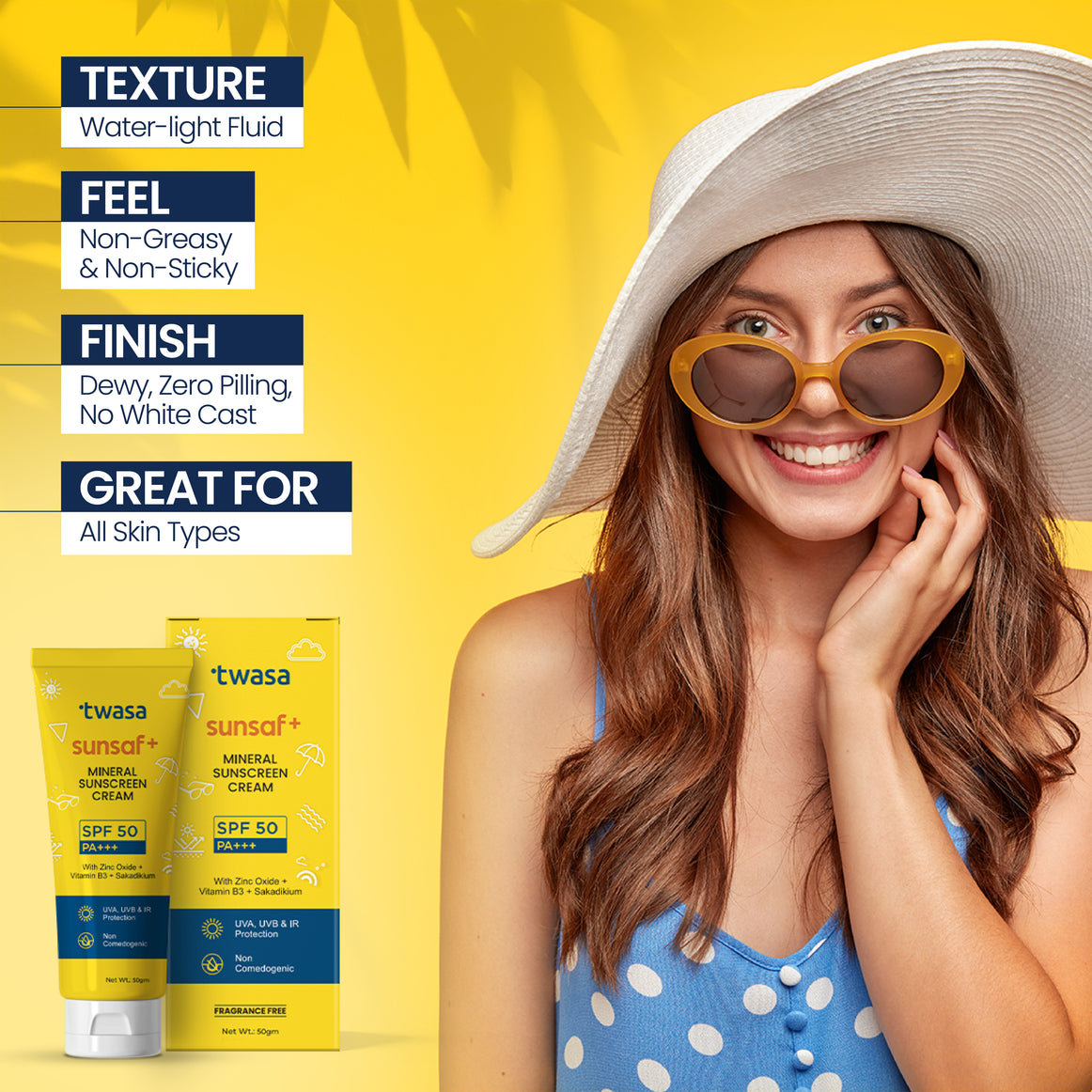 "Protective Sunscreen Cream SPF50 for All-Day Defense
