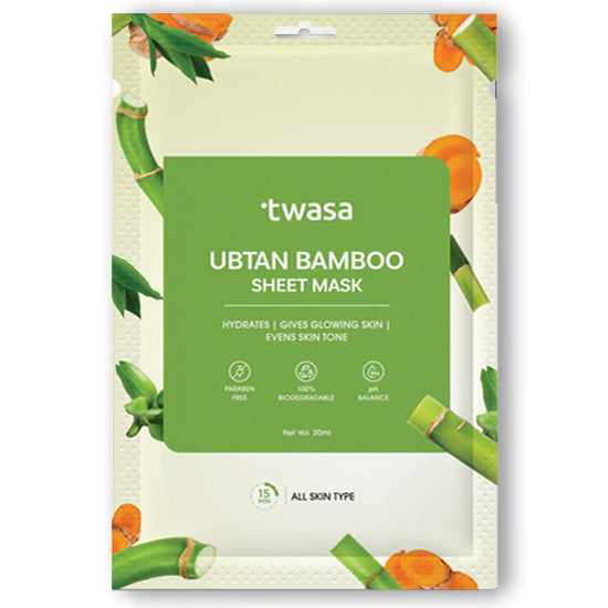 Ubtan Bamboo Sheet Mask