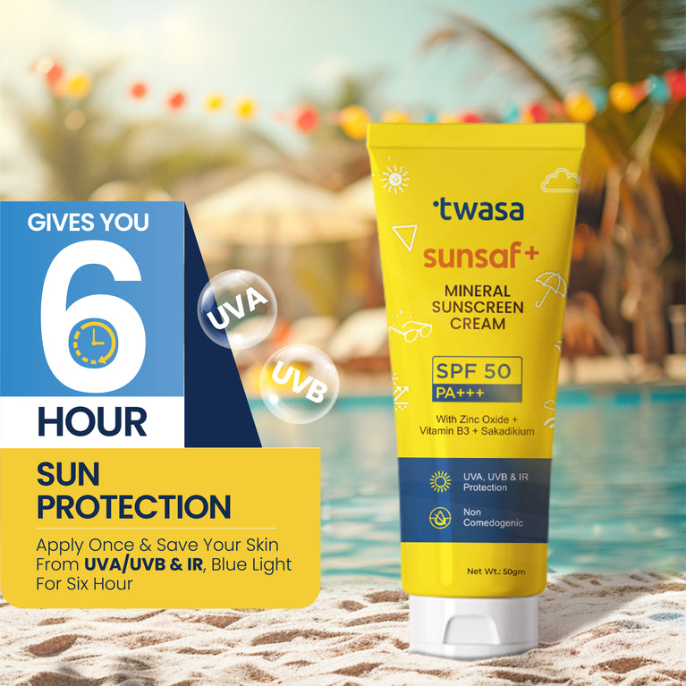 SPF50 Sunblock Cream for Sun Protection
