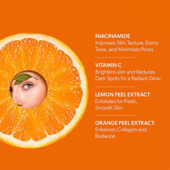 Vitamin C Brightening Cleanser – Twasa vitamin c face wash for glowing skin and even tone