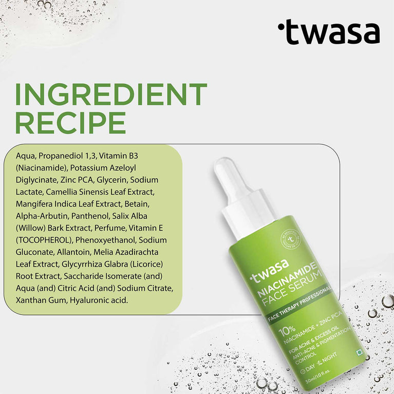 niacinamide and salicylic acid serum