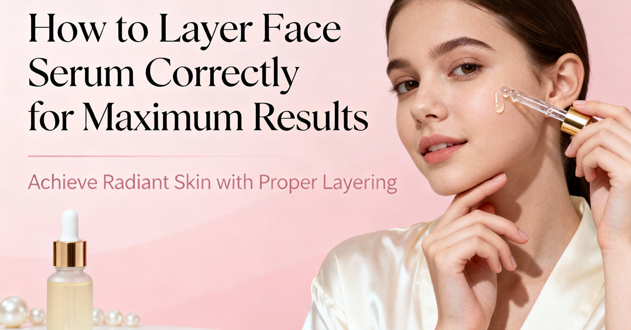 How to Layer Face Serum Correctly for Maximum Results