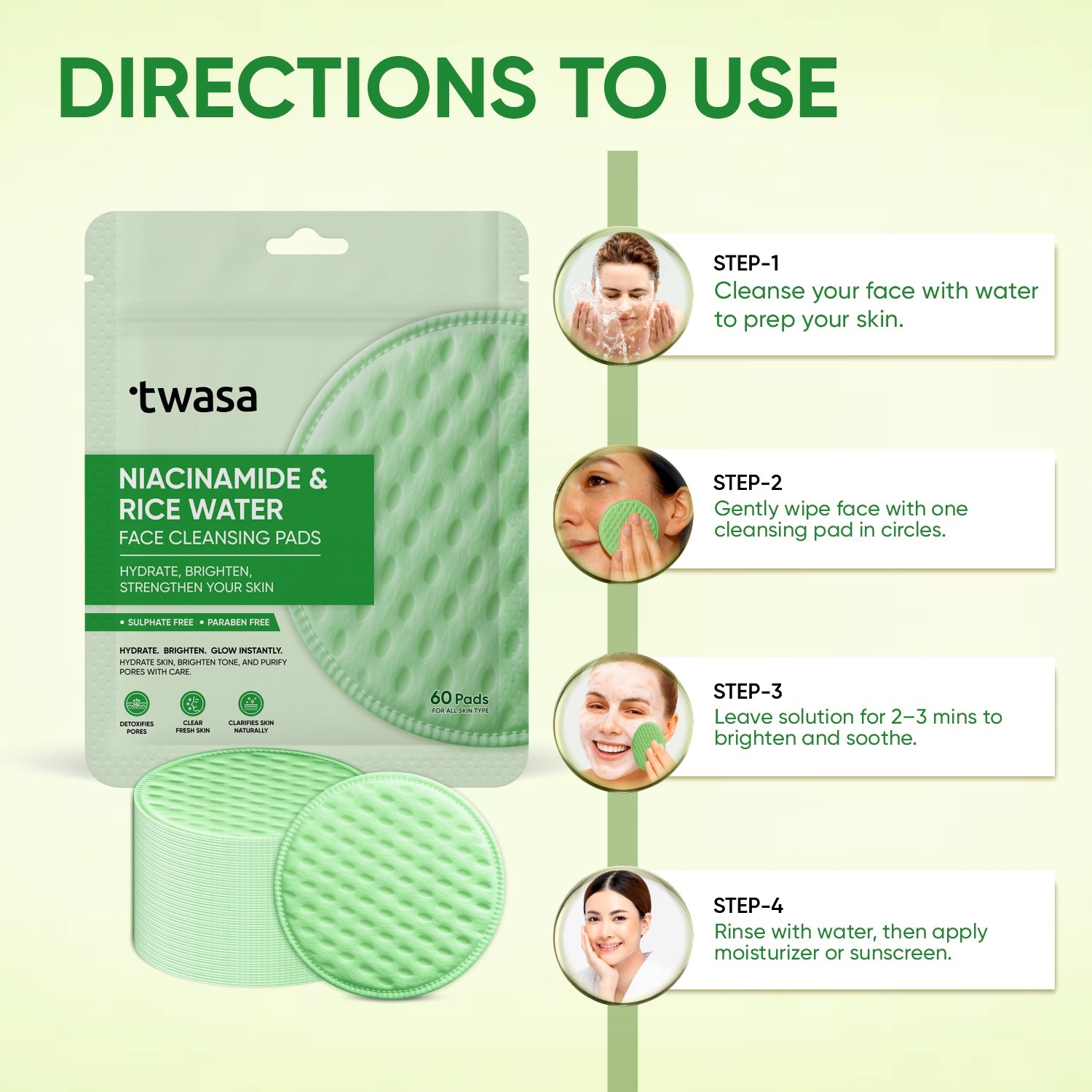 Buy Face Cleansing Wipes Online in India – Twasa Cosmetics