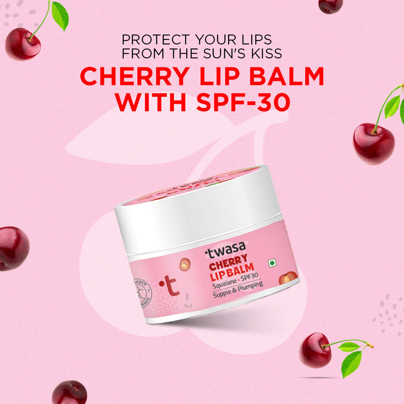 Cherry Lip Balm for Dark Lips