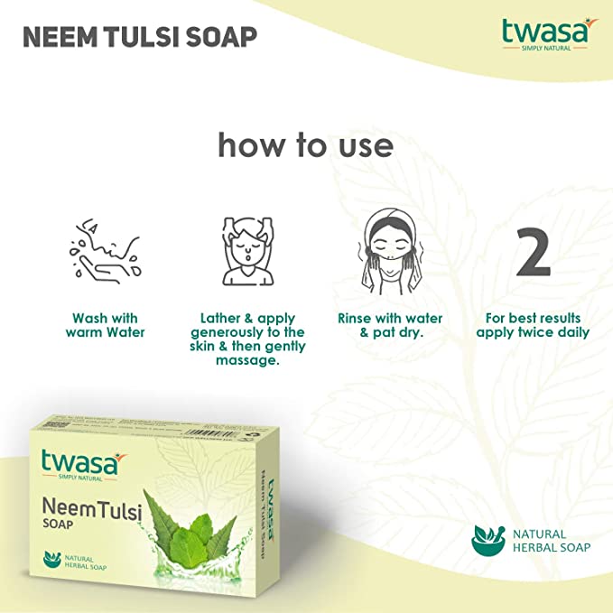 Best Neem Tulsi Soap for Acne-prone Skin