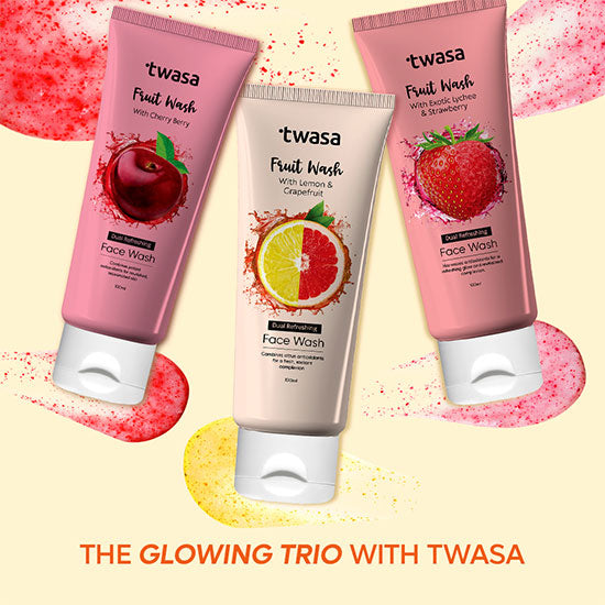 Twasa Vitamin C Lemon Face Wash for Radiant Glow