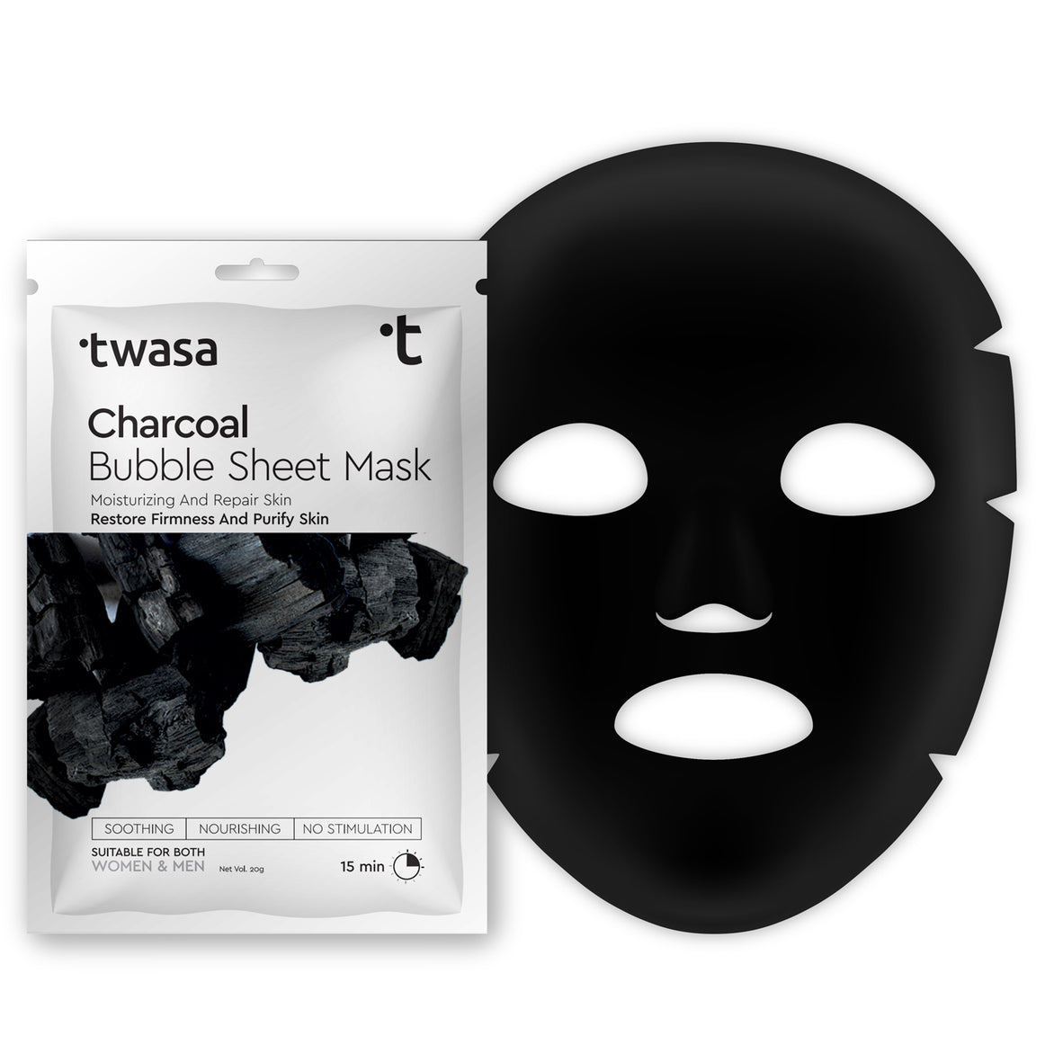 Buy Charcoal Bubble Sheet Mask Online at Best Price in India