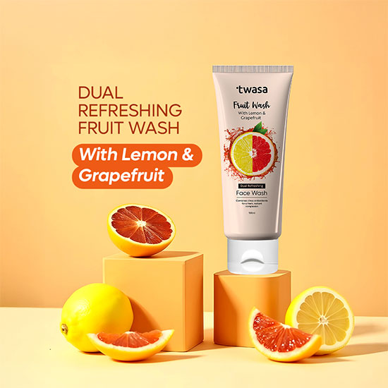 Twasa Clean & Clear Lemon Face Wash for Oily Skin