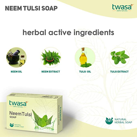 Herbal Neem Tulsi Soap Ingredients and Uses