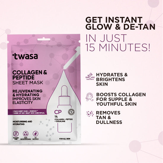 Immerse yourself in the luxury of our hydrating face mask, perfect for combating dry skin. Packed with collagen, it replenishes and nourishes, leaving your skin supple and refreshed. This mask sheet for dry skin is a game-changer in achieving a revitalized complexion.