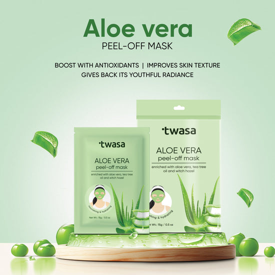 Buy Aloe Vera Peel Off Mask for Face Online in India