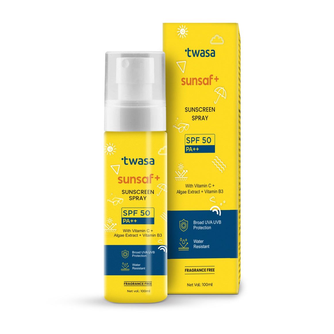 Introducing our sunscreen spray, your ultimate sun protection solution.