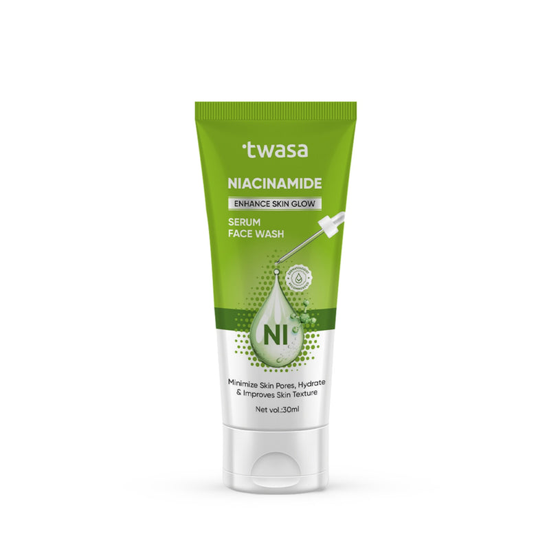 Twasa Niacinamide Face Wash: Gentle Cleanser to Fade Dark Spots, Control Excess Oil, and Restore Skin Barrier