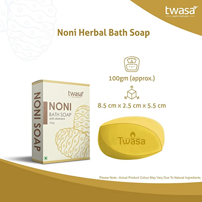 Twasa Noni With Aloevera Herbal Bath Soap size