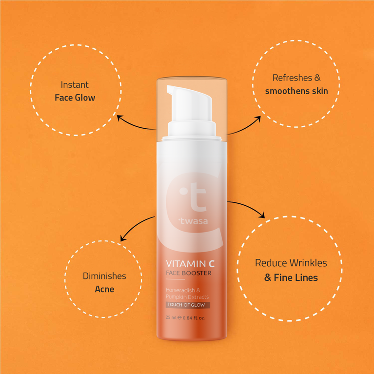 Vitamin C booster for hyperpigmentation