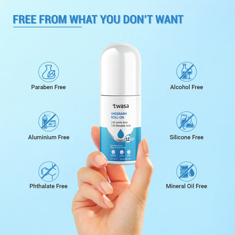 Best underarm roll on for dark underarms, body odor, and uneven skin tone