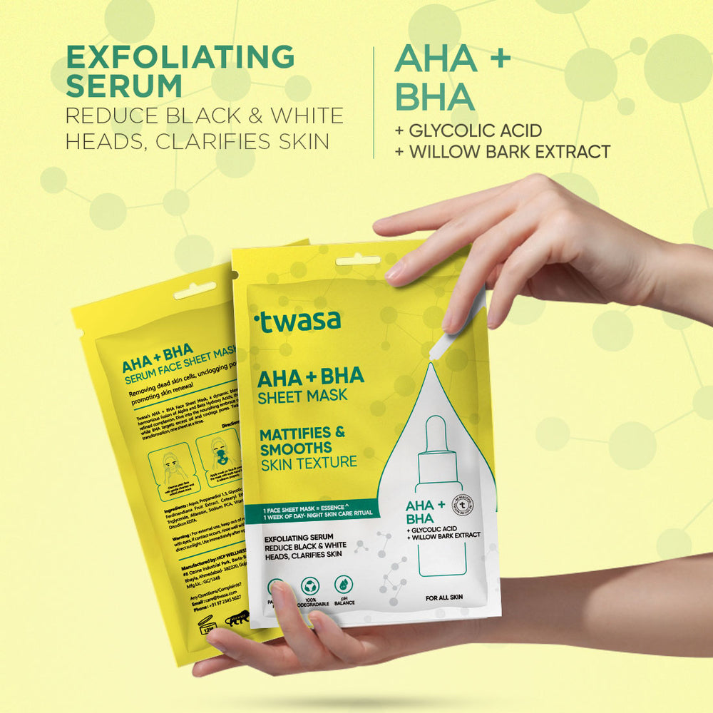 Buy aha + bha sheet mask online in india for radiant skin shop korean