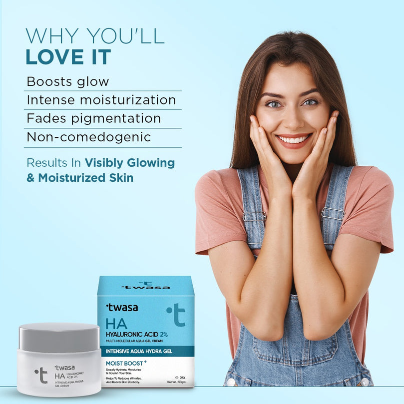 Twasa's Best Hyaluronic Acid Moisturizer - Elevate your skincare with premium hydration. Our expert formula ensures a radiant, youthful complexion. Experience luxury in every application.