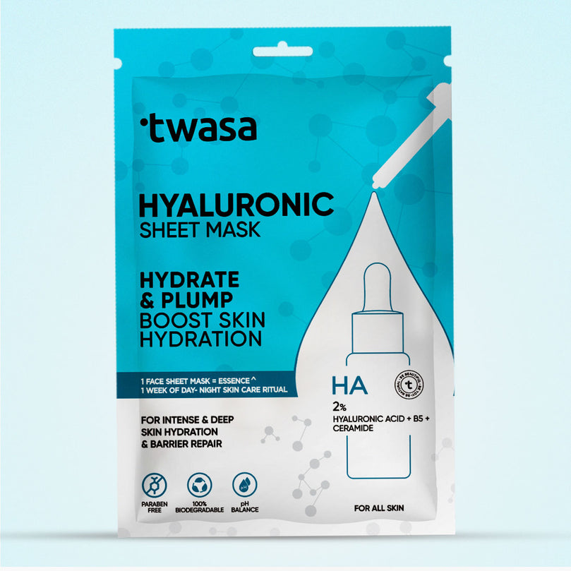 Buy online: Hyaluronic acid sheet mask for deep hydration