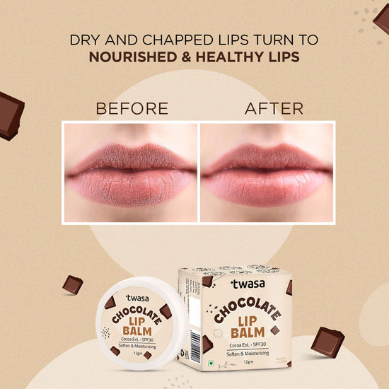 Long-Lasting Chocolate Lip Balm for All-Day Moisture