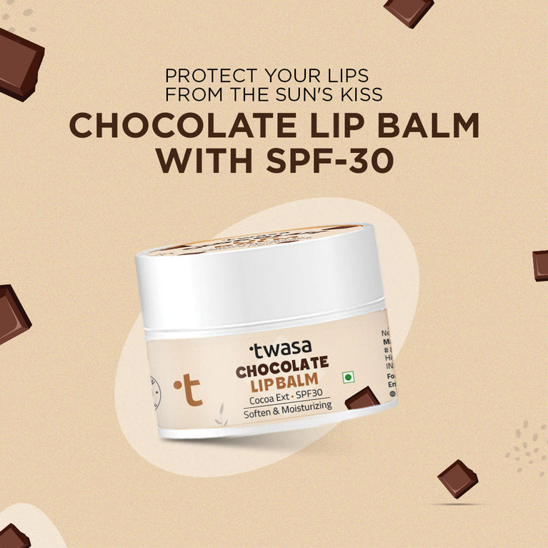 Chocolate Lip Balm for Sensitive Skin