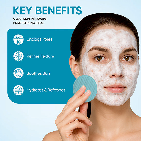 Cleansing Pads with Salicylic Acid for Clear and Smooth Skin
