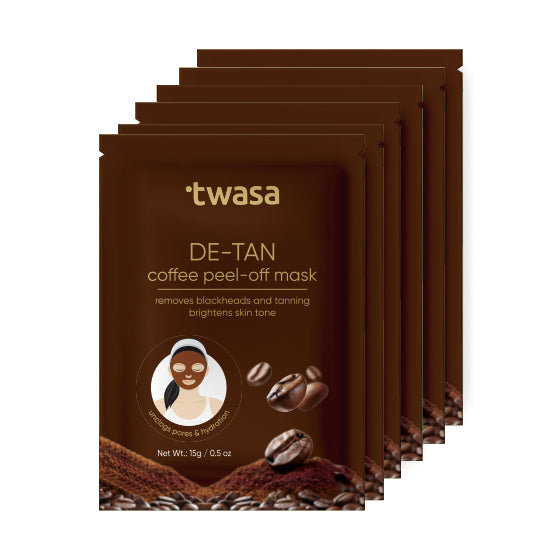Coffee Peel-Off Mask for Glowing Skin and Blackhead Removal