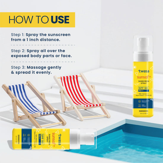 Learn how to properly apply our sunscreen spray for maximum protection and coverage.