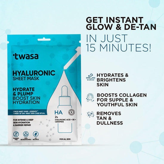 Top-rated hyaluronic acid sheet mask reviews for glowing skin