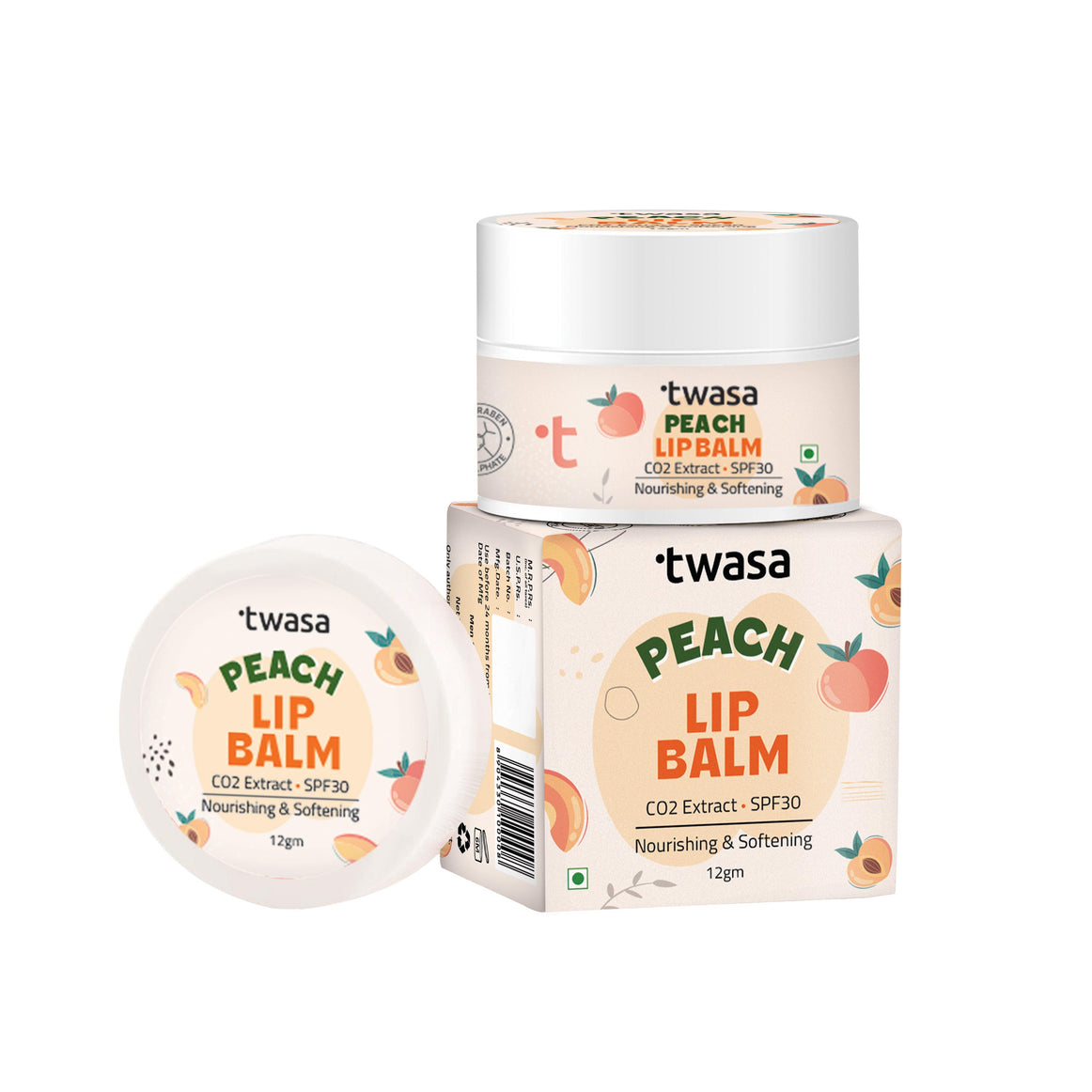 Best peach lip balm for dry lips