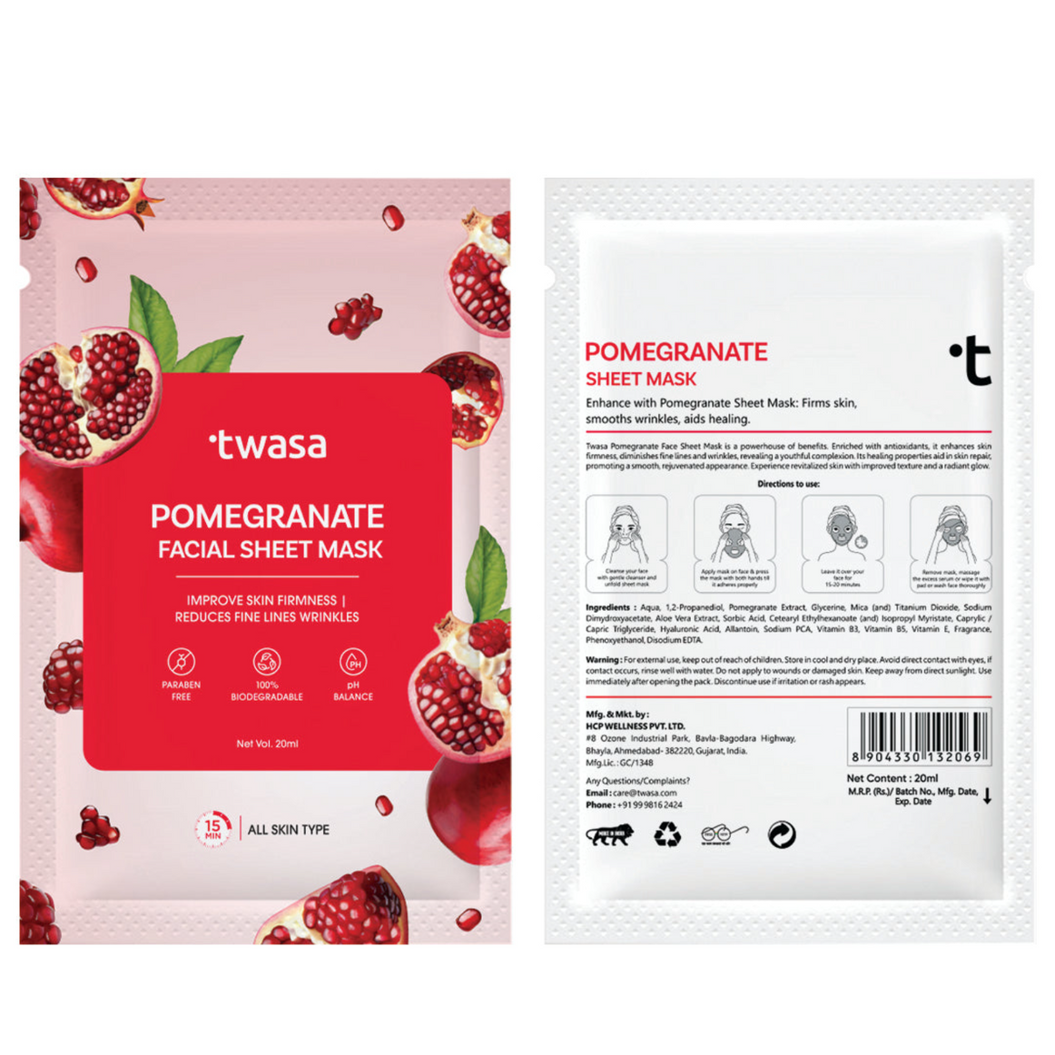 Pomegranate Sheet Mask