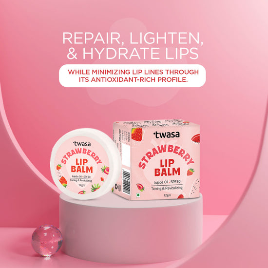 Sensitive Skin-Friendly Strawberry Lip Balm