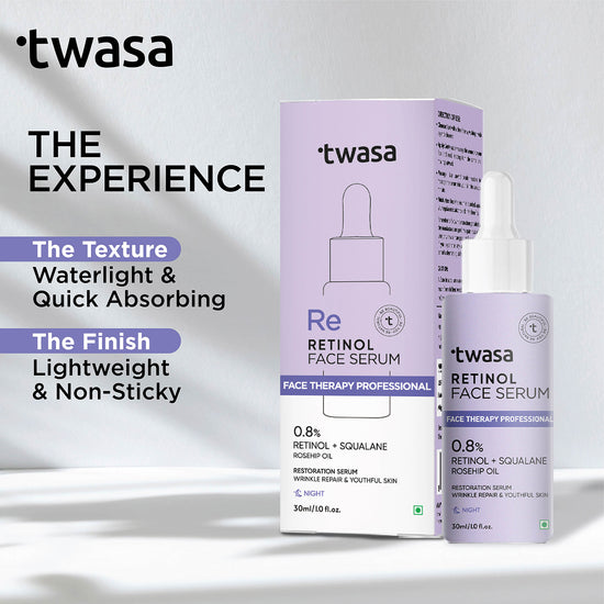 Twasa Retinol Serum | Top Anti Wrinkle Face Serum for Best Results ...