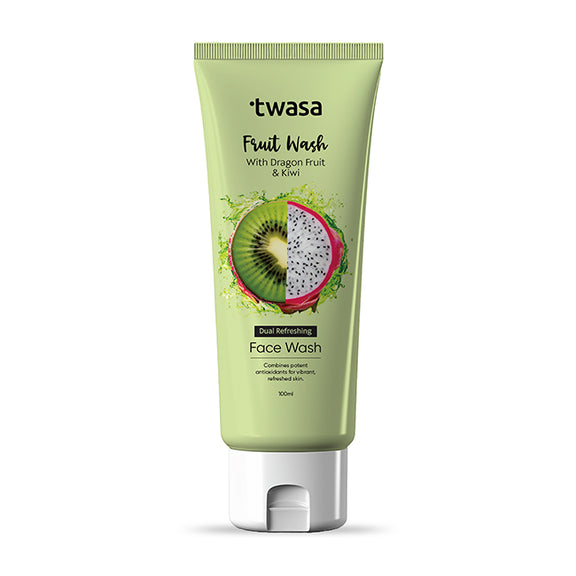 Twasa Dragonfruit & Kiwi Face Wash for Glowing Skin