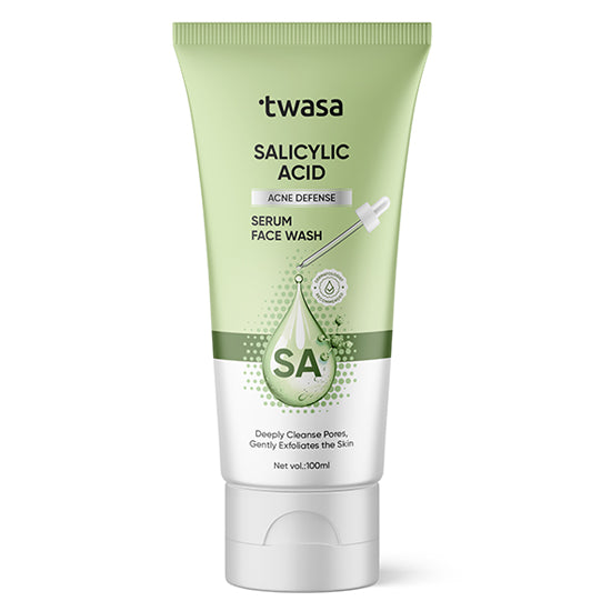 Twasa best salicylic acid face wash – Deep cleansing formula for acne-prone and oily skin