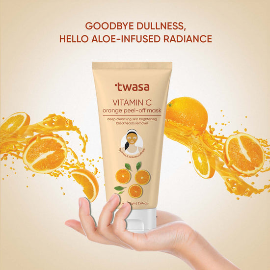 Vitamin C peel off mask for deep cleansing and blackheads removal