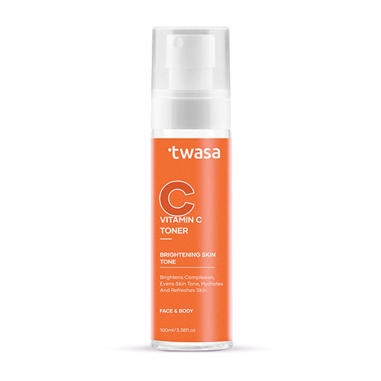Twasa Vitamin C Toner for Face – Natural Brightening Formula for Glowing Skin