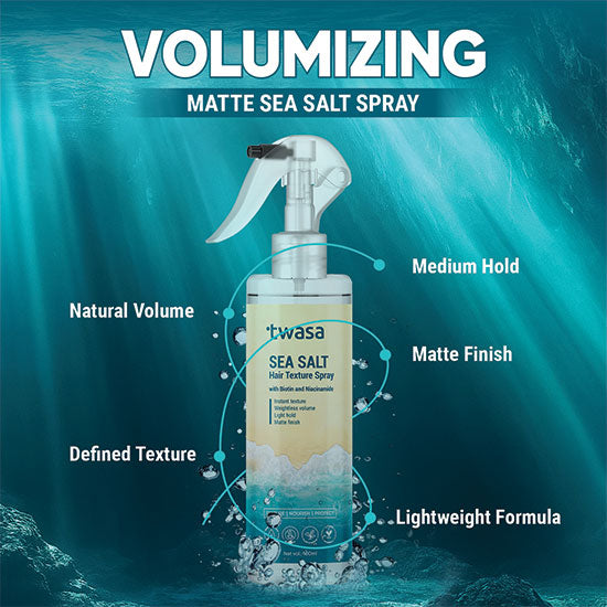 Twasa Sea Salt Spray for Curly Hair – frizz-free definition and bounce