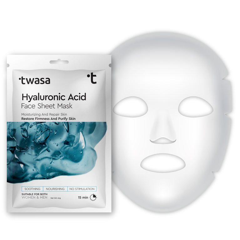 Buy Online Hyaluronic Acid Face Sheet Mask