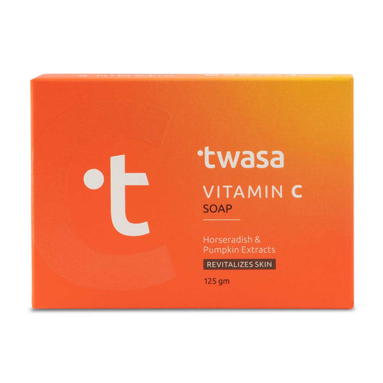 Natural vitamin C soap for skin brightening