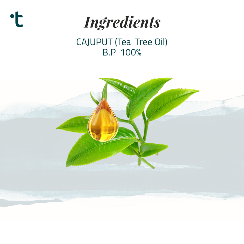 Organic tea tree oil for hair growth